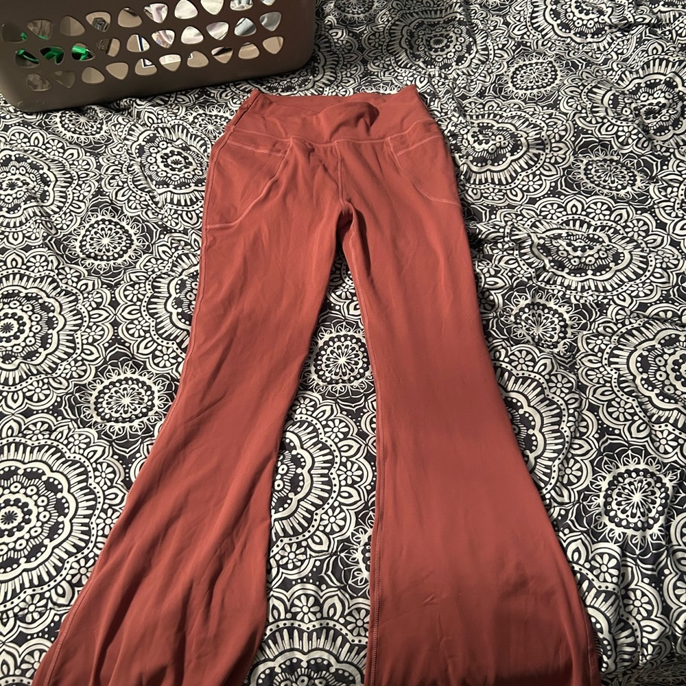 Women's Rust Flare Pants